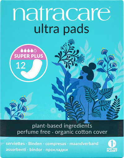 Produktfoto zu Damenbinden Ultra Super Plus ohne Flügel (12 Stück)