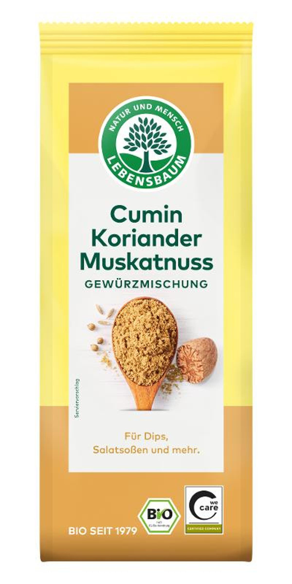 Produktfoto zu Cumin-Koriander-Muskatnuss 45g