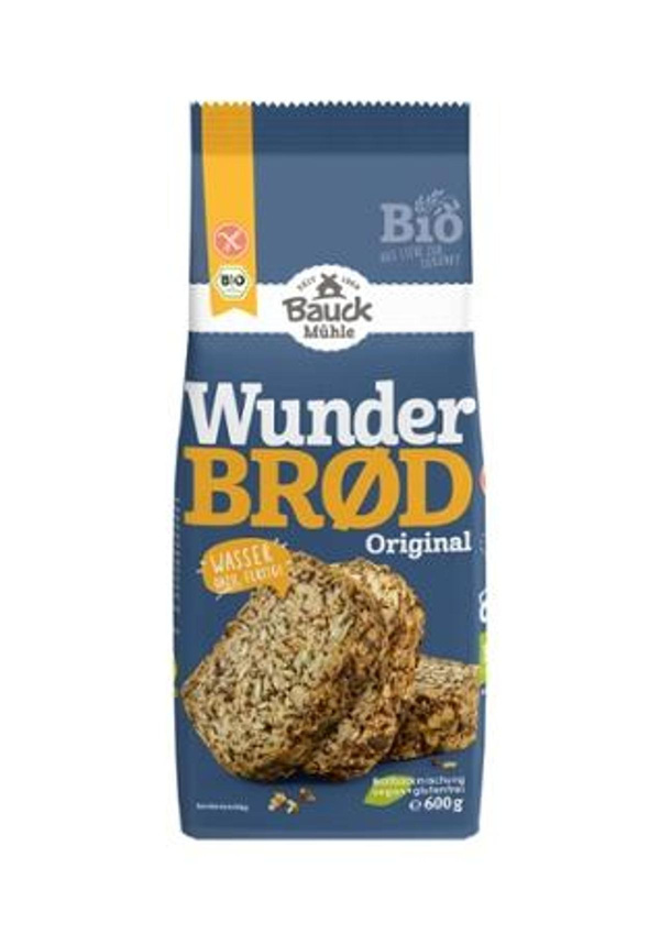 Produktfoto zu Wunderbrot Backmischung 600g