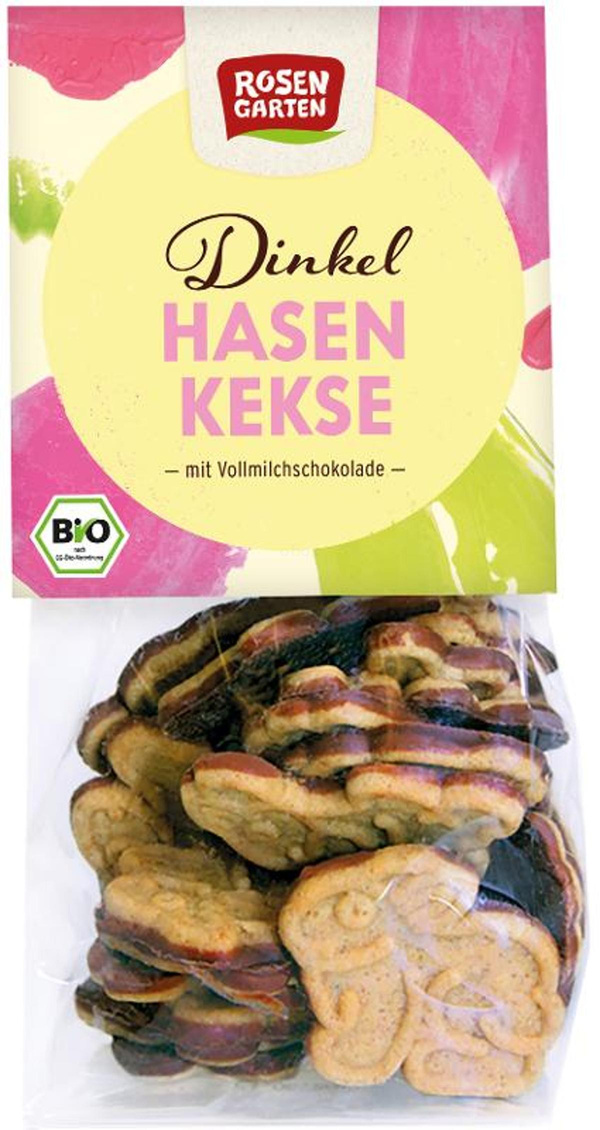 Produktfoto zu Dinkel Osterhasenkeks Vollmilch 150g