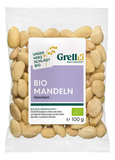 Produktfoto zu Mandeln blanchiert ganz 100g