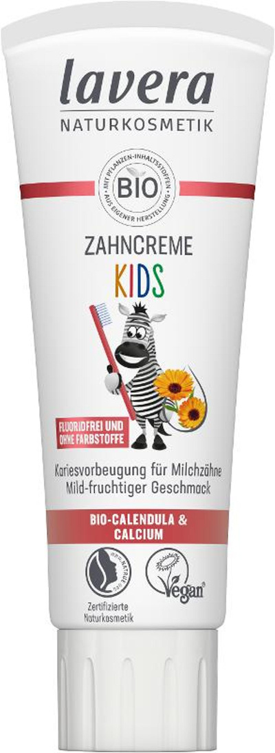 Produktfoto zu Zahncreme Kids Fluoridfrei 75ml