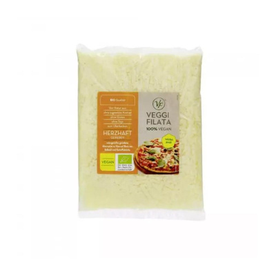 Produktfoto zu Veggi Filata - veganer Reibekäse 200g