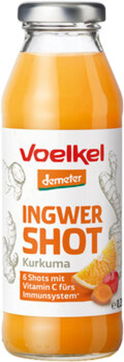 Produktfoto zu Shot Ingwer & Kurkuma 280ml