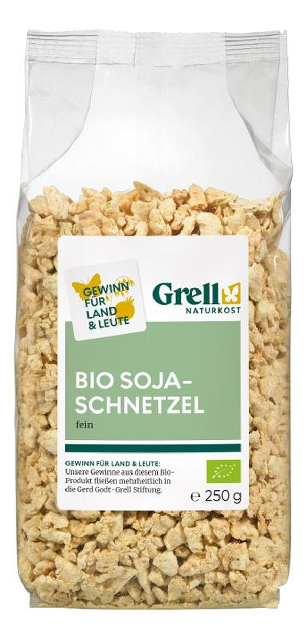 Produktfoto zu Sojaschnetzel fein 225g