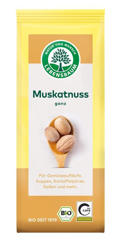 Produktfoto zu Ganze Muskatnüsse (3 Stück)