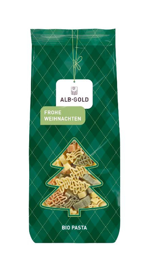 Produktfoto zu Bunte Weihnachtsnudeln (250g)