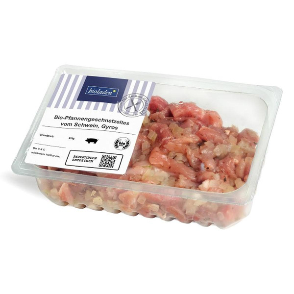 Produktfoto zu b* Pfannengeschnetzeltes Gyros ca. 300g