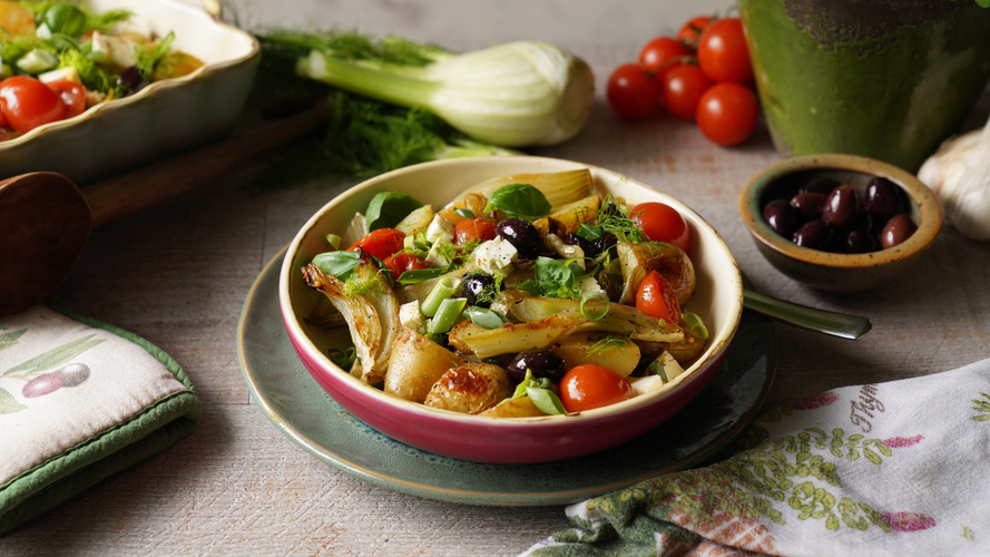 Rezeptbild für Mediterraner Kartoffel-Salat