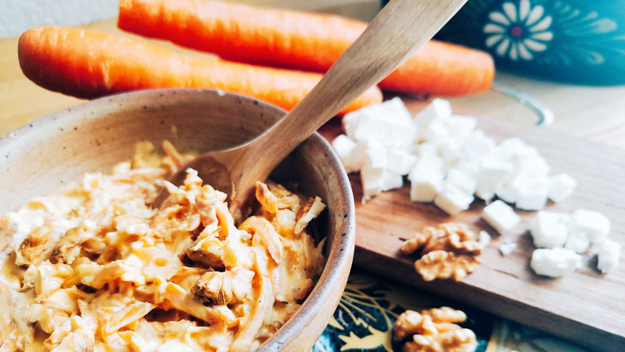 Rezeptbild für Türkischer Möhrensalat