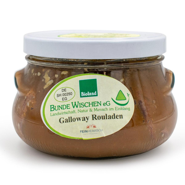 Produktfoto zu Rouladen (2 Stück) vom Galloway 500g Glas