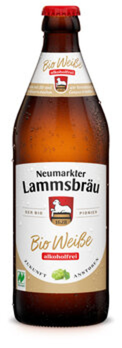 Produktfoto zu Kiste Lammsbräu Weisse Alkoholfrei (10 x 0,5l)