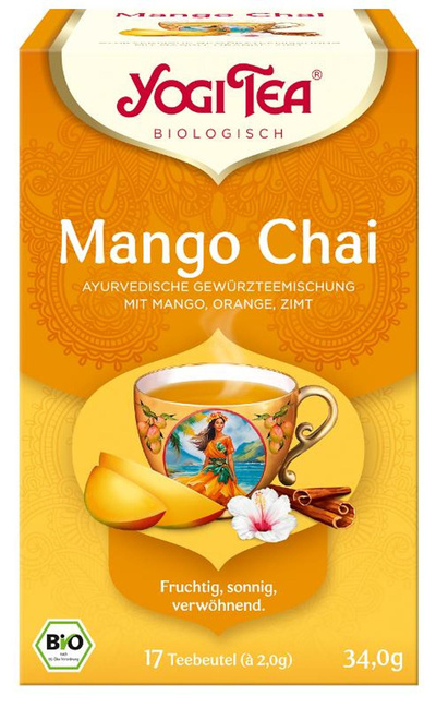 Produktfoto zu Mango Chai - Yogi Tea