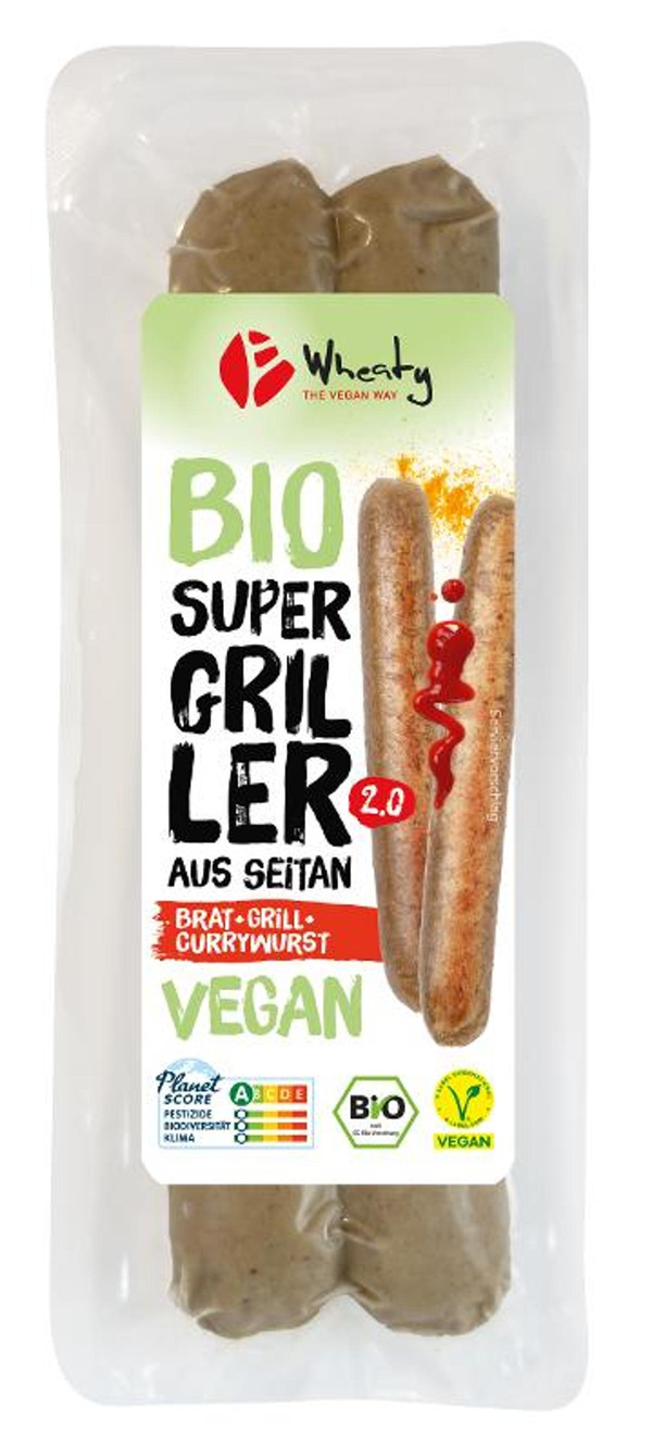 Produktfoto zu Wheaty Super Griller 2.0 (180g)