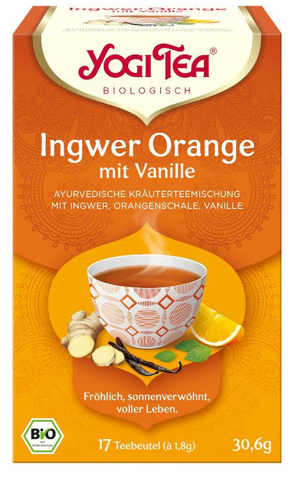 Produktfoto zu Ingwer Orange Vanille - Yogi Tea