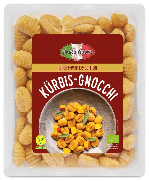 Produktfoto zu Frische Gnocchi mit Kürbis 350g