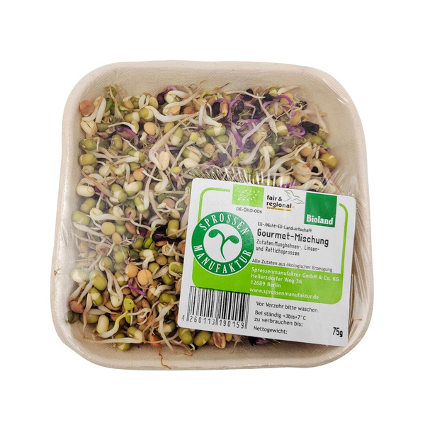 Produktfoto zu Gourmetsprossen 75g
