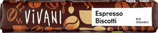 Produktfoto zu Espresso Biscotti Schokoriegel 40g
