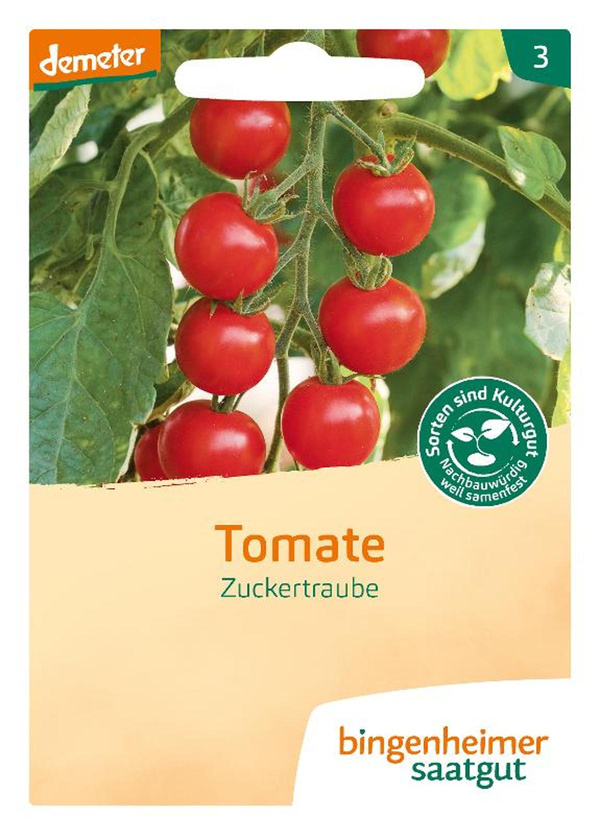 Produktfoto zu Cocktailtomate 'Zuckertraube' - Saatgut