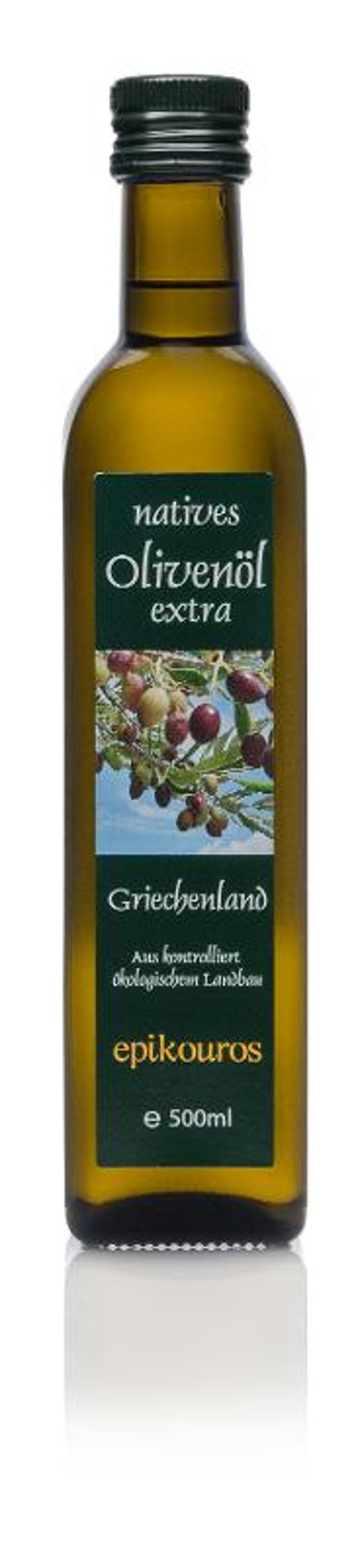 Produktfoto zu Griechisches Olivenöl extra Kalamata Epikouros 500ml