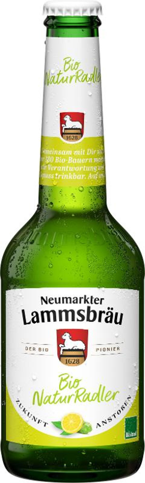 Produktfoto zu Kiste Lammsbräu NaturRadler (10 x 0,33l)