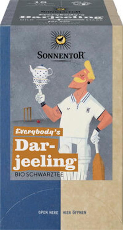 Produktfoto zu Schwarztee Darjeeling (Beutel)