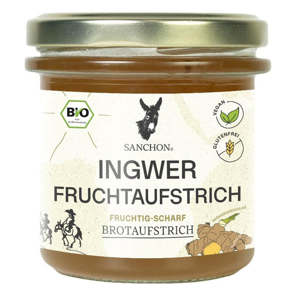 Produktfoto zu Brotaufstrich Ingwer Fruchtaufstrich (vegan) 170g