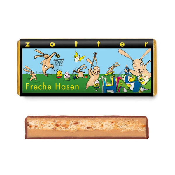 Produktfoto zu Zotter Freche Hasen