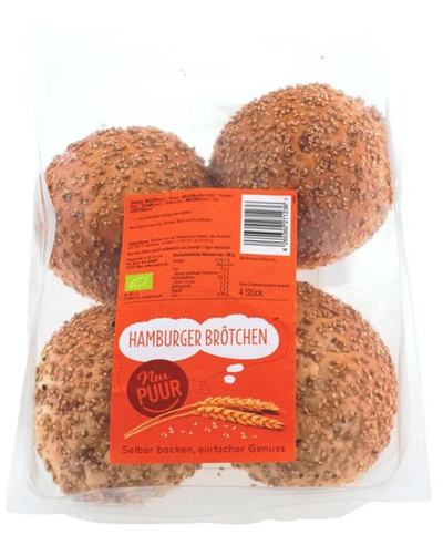 Produktfoto zu Hamburger Brötchen (4Stk.)