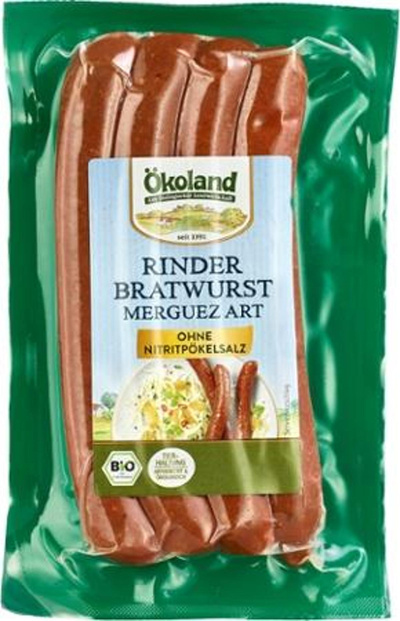 Produktfoto zu Rinder-Bratwurst Merguez Art 4 Stück 200g