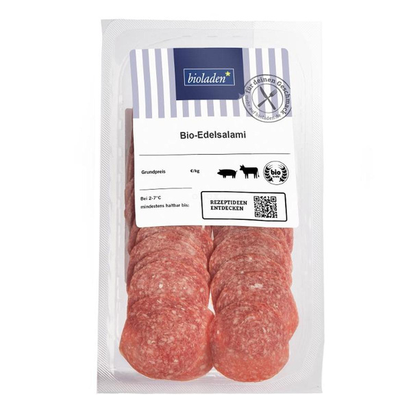 Produktfoto zu b* Edelsalami geschnitten 80g