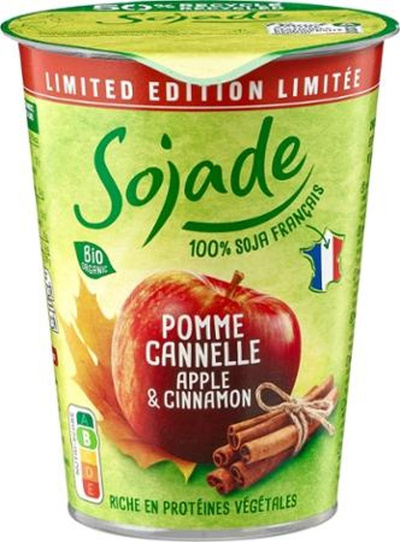 Produktfoto zu Sojade Apfel-Zimt 400g