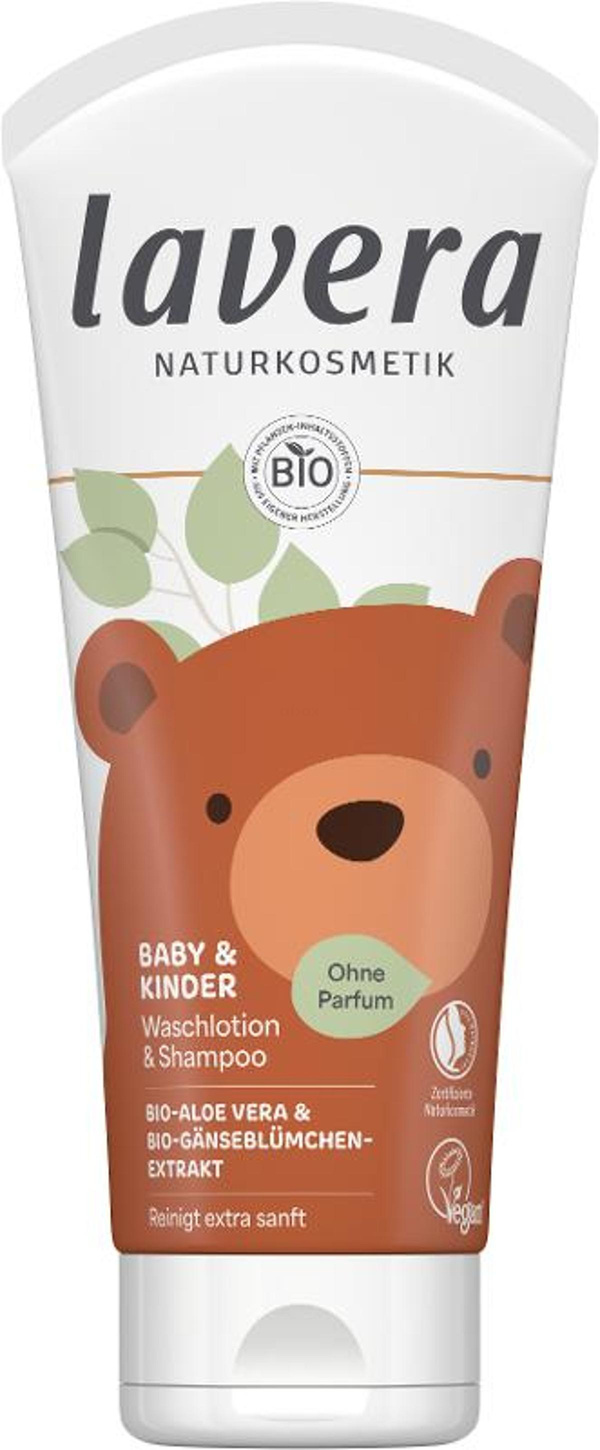 Produktfoto zu Baby & Kind Waschlotion und Shampoo 200ml