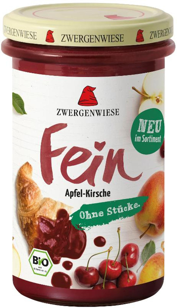 Produktfoto zu Fein Apfel-Kirsche (ohne Stücke)