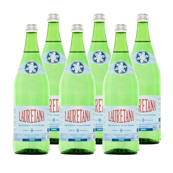 Produktfoto zu Lauretana still Kiste (6x1L)