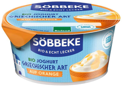 Produktfoto zu Joghurt griechischer Art auf Orange 150g Becher