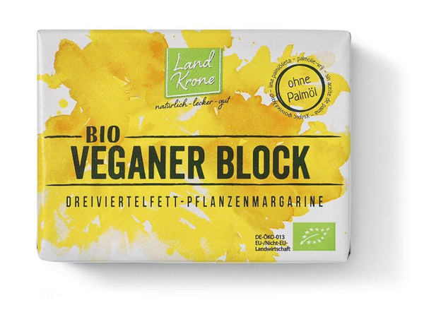 Produktfoto zu Bio Veganer Block 250g