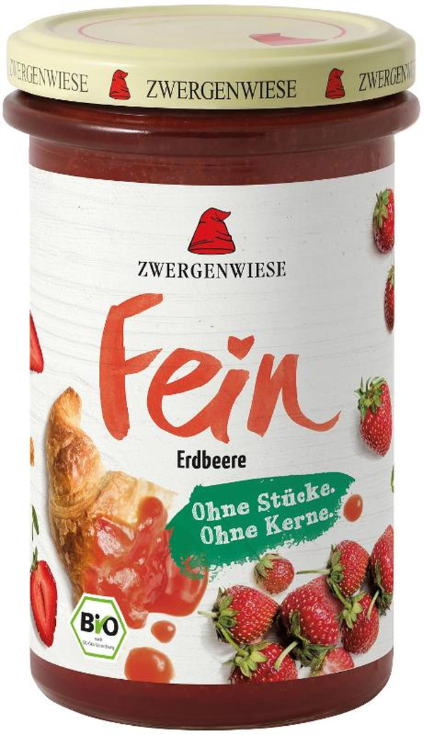 Produktfoto zu Fein Erdbeere (ohne Stücke) 280g