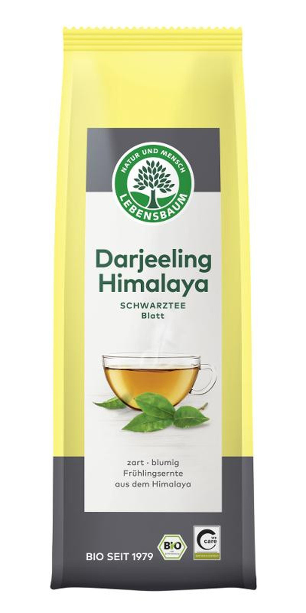 Produktfoto zu Darjeeling Himalaya Schwarztee Blatt lose 75g