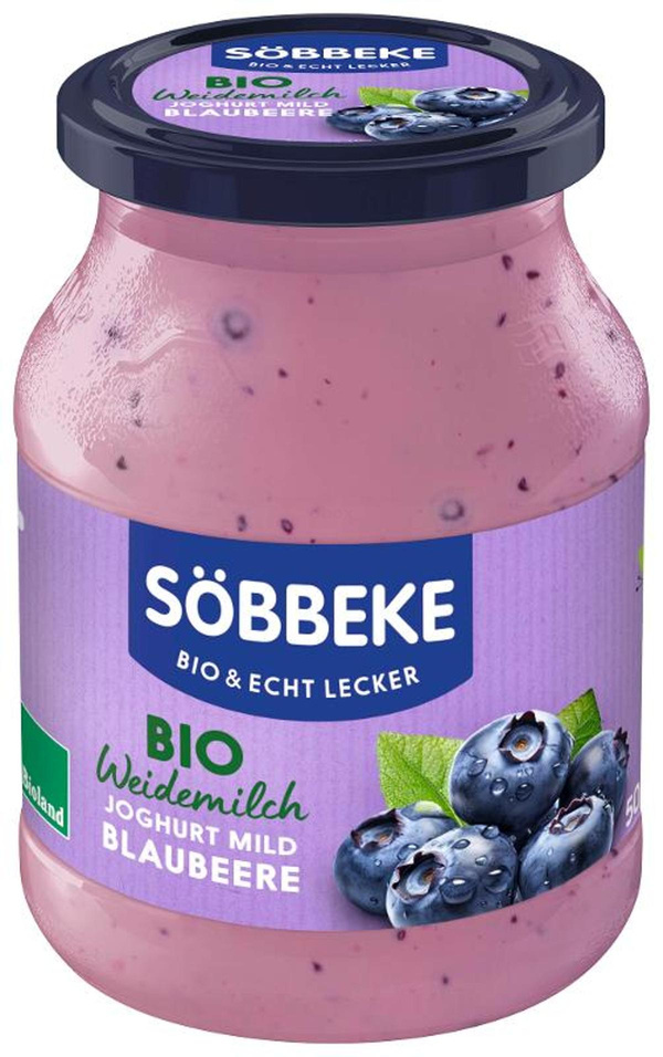 Produktfoto zu Blaubeere Joghurt 500 g