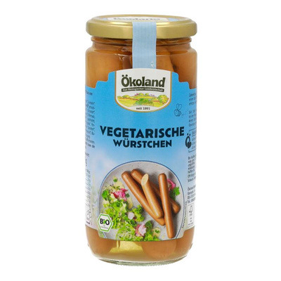 Produktfoto zu Vegetarische Würstchen im Glas (5 Stück)