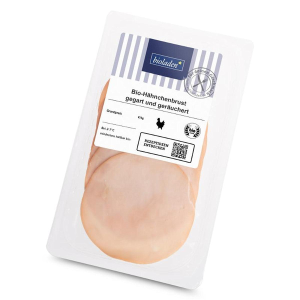Produktfoto zu b* Hähnchenbrust gegart _ geräuchert 80g