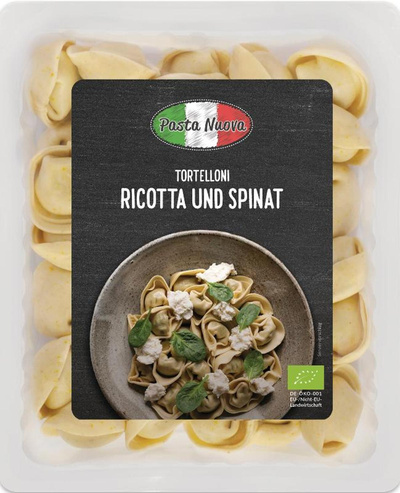 Produktfoto zu Frische Tortelloni mit Ricotta & Spinat 250g