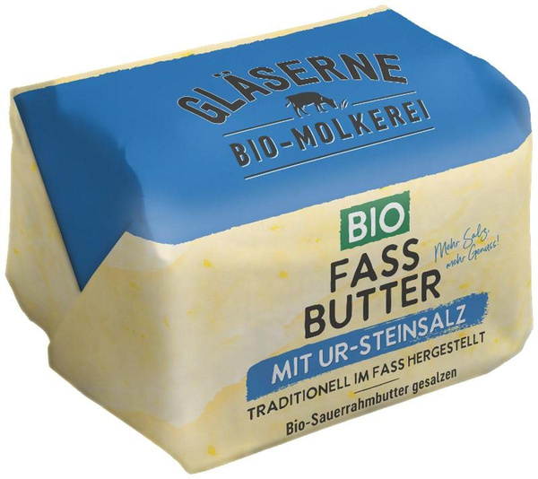 Produktfoto zu Fassbutter Ur-Steinsalz 250g