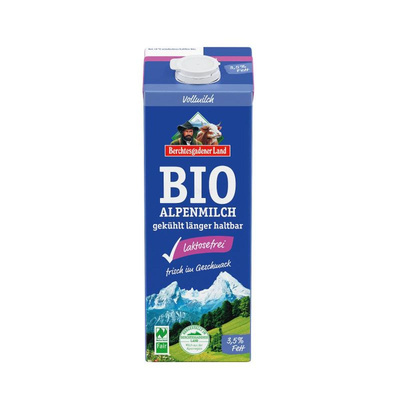 Produktfoto zu Frische Alpenmilch laktosefrei 3,5%