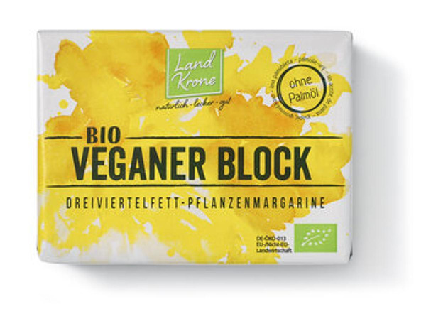 Produktfoto zu Bio Veganer Block 250g