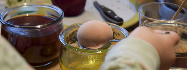 Eier färben