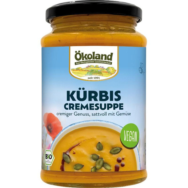 Produktfoto zu Kürbis Cremesuppe 380ml (vegan)