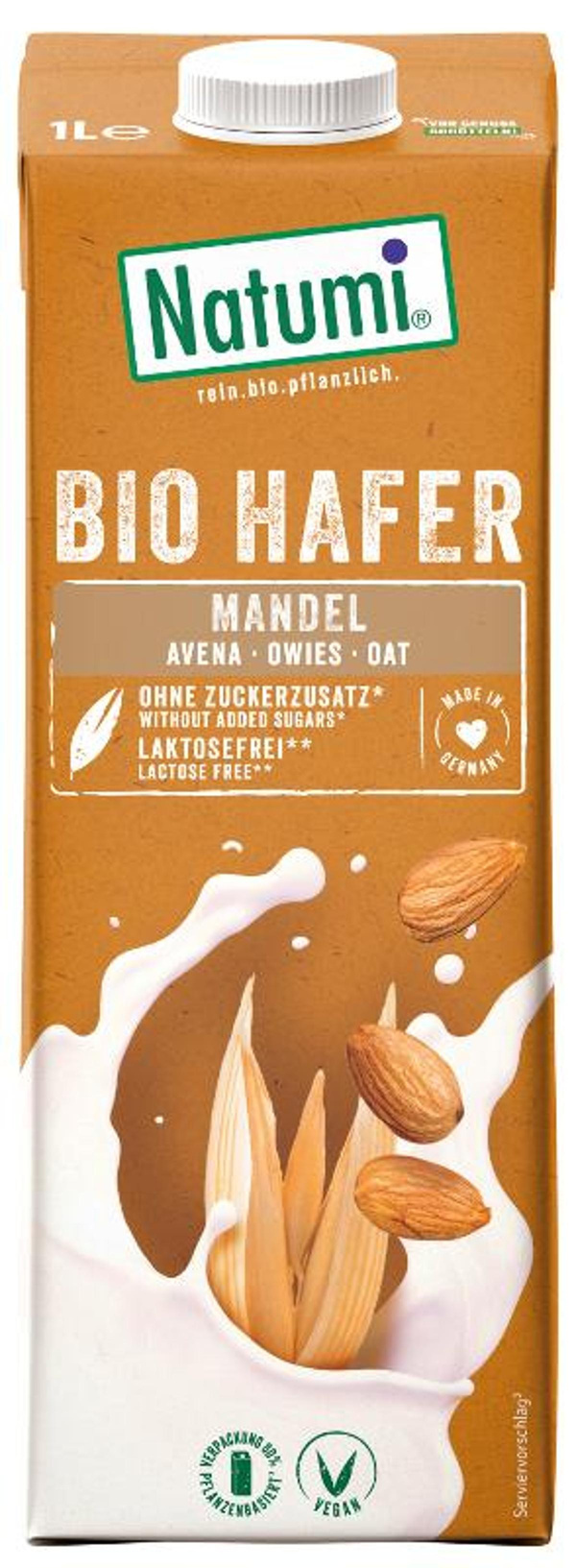 Produktfoto zu Hafer Mandel Drink 1l