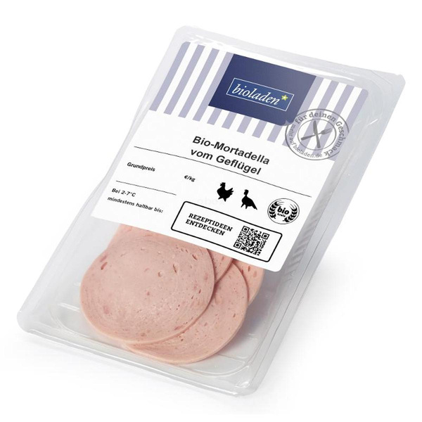Produktfoto zu b* Mortadella vom Geflügel 80g